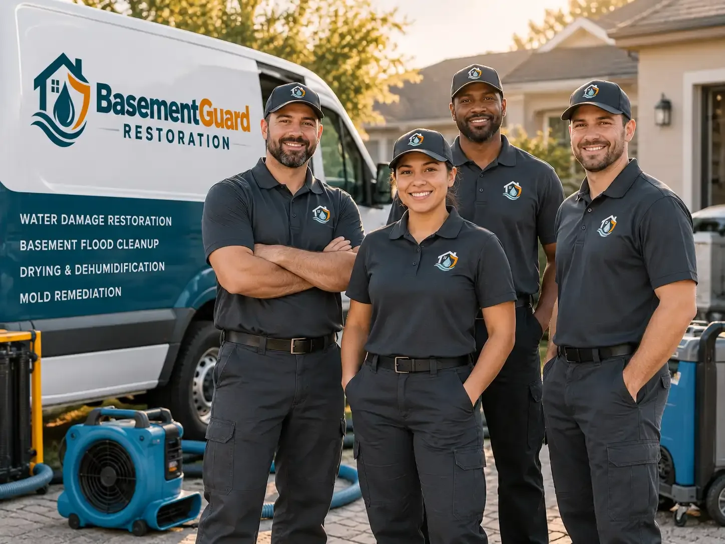 Basement Water Damage Restoration company in New Douglas, IL